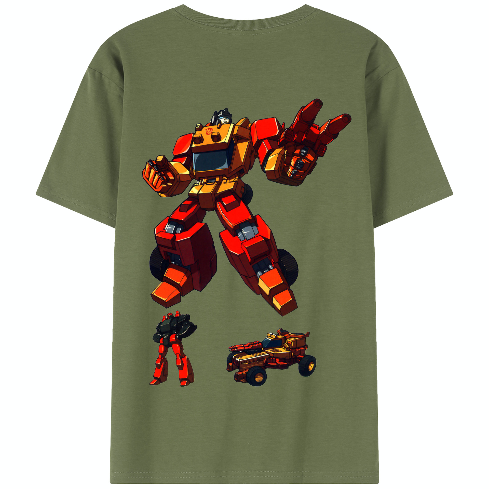 （画像用）  綿100％半袖Tシャツ（背面プリント）